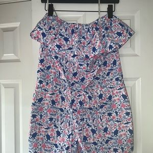 NWOT Vineyard Vines Strapless Romper Cover Up